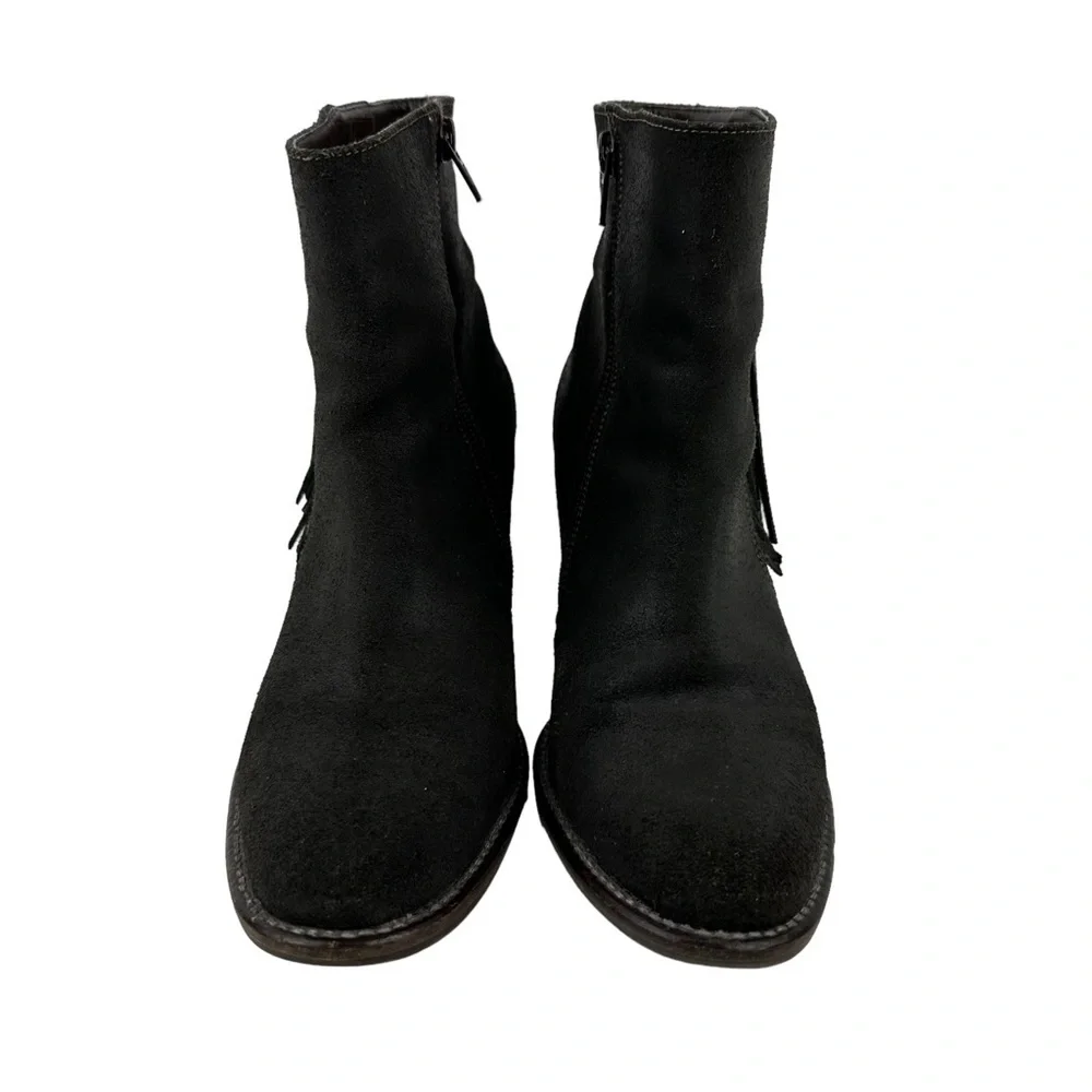 Anthropologie Klub Nico Gray Batilda Fringe Boots - Picture 2 of 5